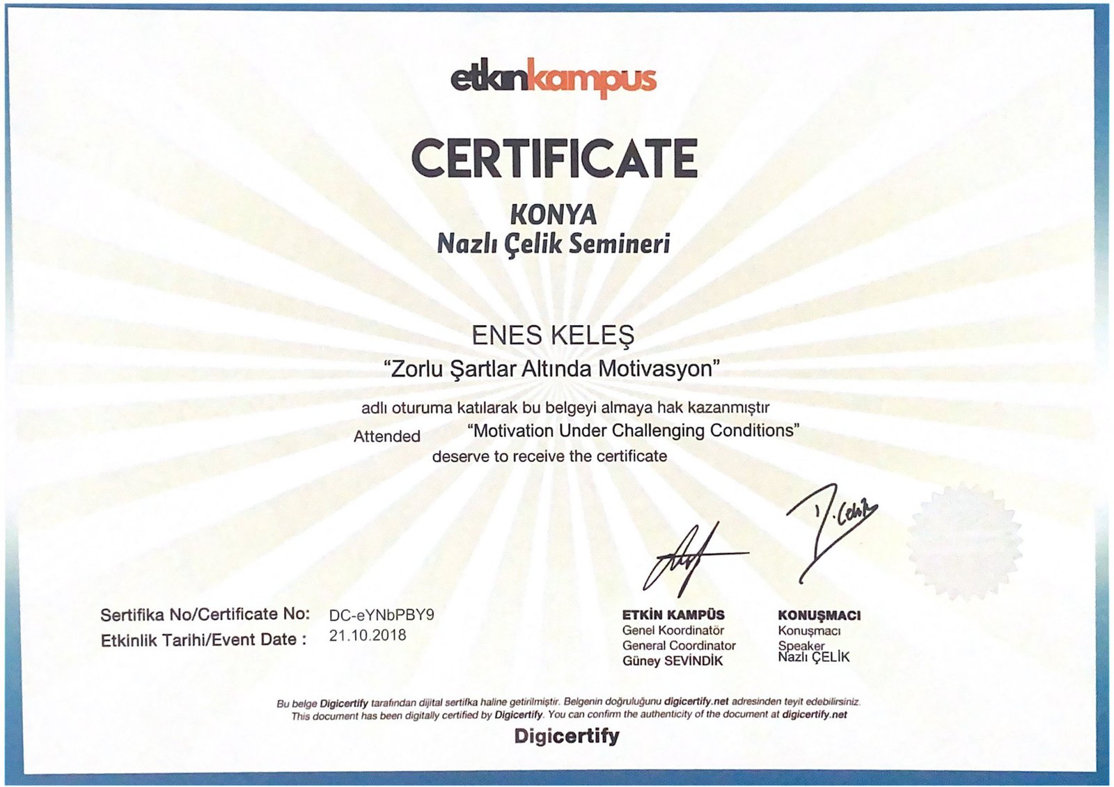 zorluşartlar altındamotivasyon
